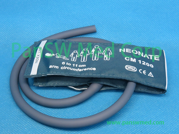 Compatible Neonate NIBP Cuff Dual Hoses