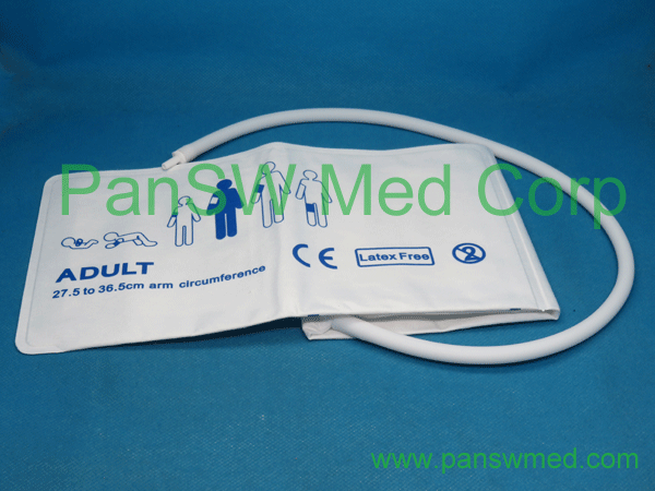 Compatible nibp cuff disposable adult size single hose 1 – Pan-SW Med