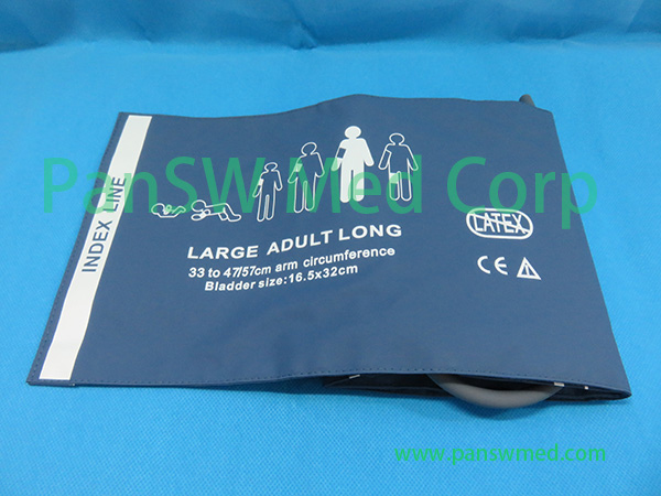 Compatible NIBP cuff large adult extra long8 - Pan-SW Med