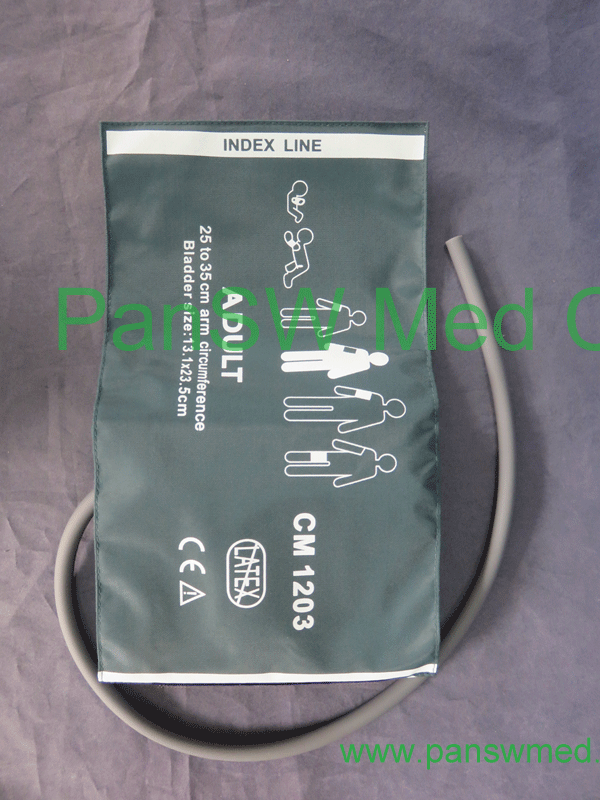 compatible nibp cuff single hose adult size – Pan-SW Med