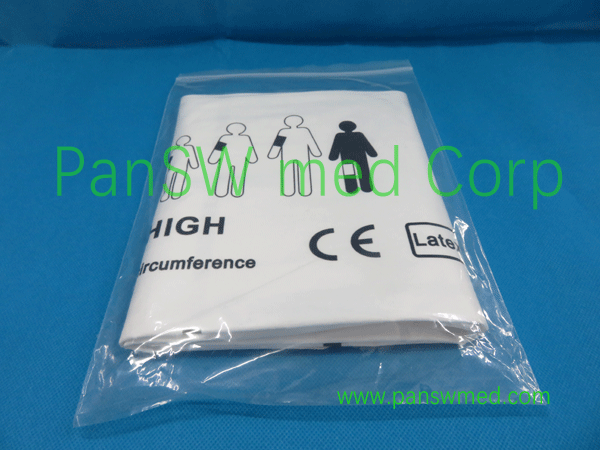 Compatible NIBP Hose Single Hose Adult Thigh1 – Pan-SW Med