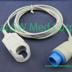 Compatible Nihon Kohden SpO₂ Extension Cable with Protection Cap - compatible nihon Kohden JC024P SpO₂ cable