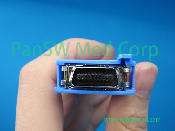 Compatible Nihon Kohden JL-302T SpO₂ Adapter Cable - compatible nihon Kohden JT302T SpO₂ cable connector2