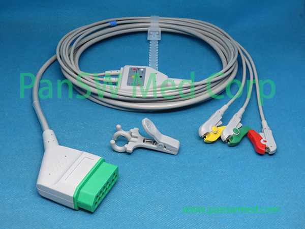Compatible Nihon Kohden Life Scope VISMO Patient Montior ECG Cable – PanswMed