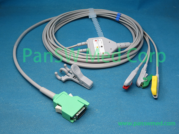 Compatible Nihon Kohden OPV 1500 OPV 1500K Ecg Cable IEC Clip – PanswMed