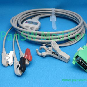 Compatible Nihon Kohden Opv 1500 Opv 1500K Ecg Cable Ecg 10062C – Pan-SW Med