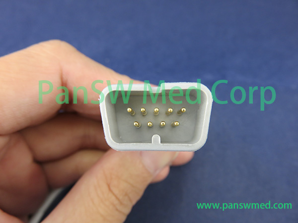 Compatible Nihon Kohden TL-101T 9 Pins Adult Clip SpO₂ Sensor - compatible nihon Kohden TL 201 connector