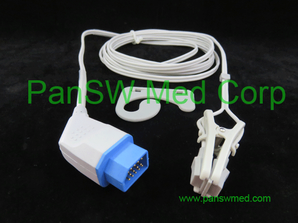 Compatible Nihon Kohden Adult Ear Clip SpO₂ 2 Sensor – PanswMed