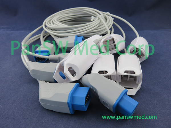 Compatible Nihon Kohden SpO₂ 2 Sensors BSM PVM Adult Clip – PanswMed