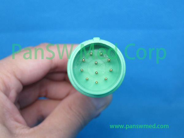Compatible Nihon Kohden Tec Defibrillator Cable Connector – Pan-SW Med