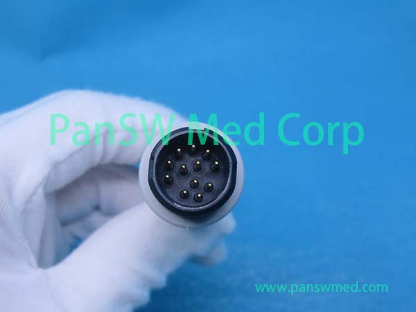 Compatible Ningbo David 12-Pin ECG Cable for D60 D70 D80 Patient Monitors