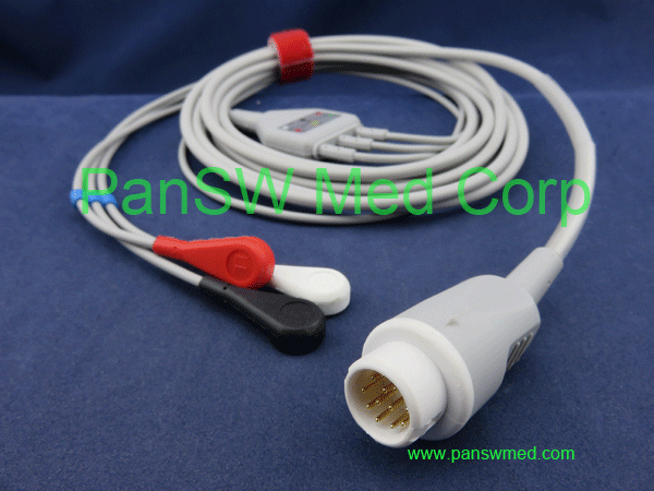 Compatible Philips ECG leads, ECG trunk cables and integrated cables
