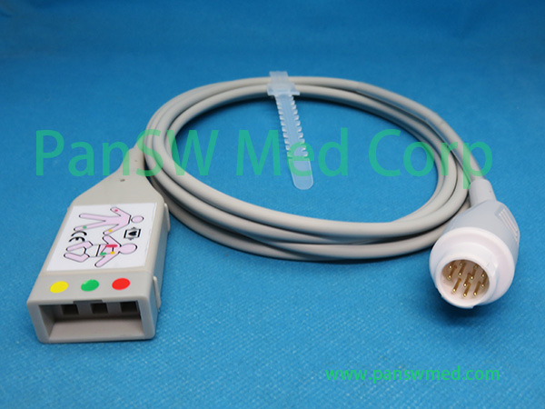 Compatible Philips M1510A ECG Trunk Cable7 - PanswMed