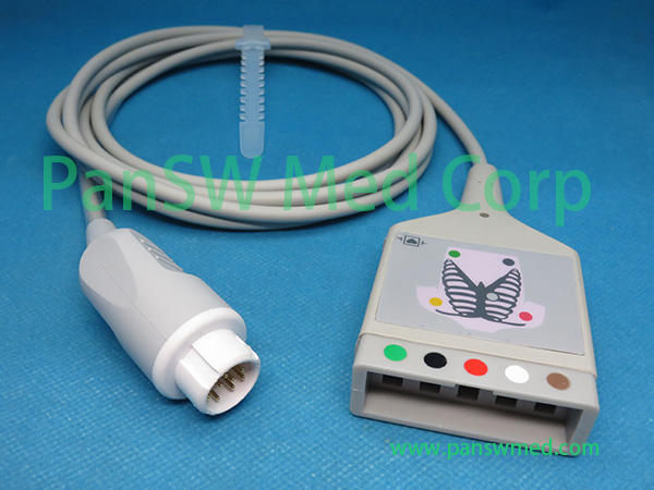 Compatible Philips M1520A Ecg Trunk Cable7 - PanswMed