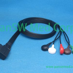 Compatible Philips M4725A Zymed DigiTrak Plus ECG Leads