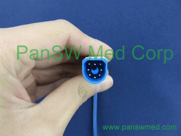 Compatible Philips MP 12 Spo 2 Cable Connector 1 – PanswMed