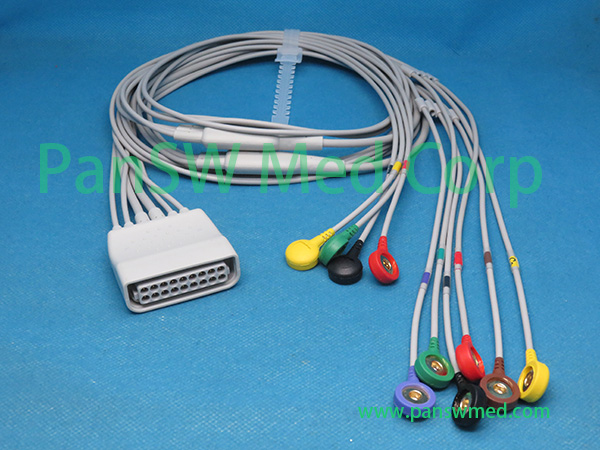 Compatible Philips ST80i stress ECG 989803180191 cable