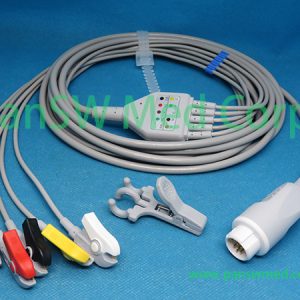 Compatible Philips Intellivue MX 850 ECG Cable – PanswMed