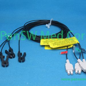 Compatible MRI use radiolucent ECG leads
