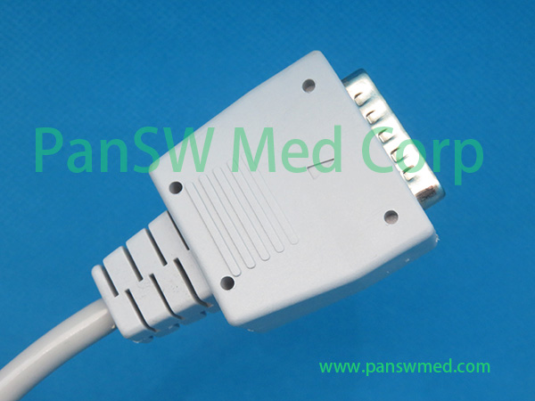 compatible shanghai kohden ECG cable connector1