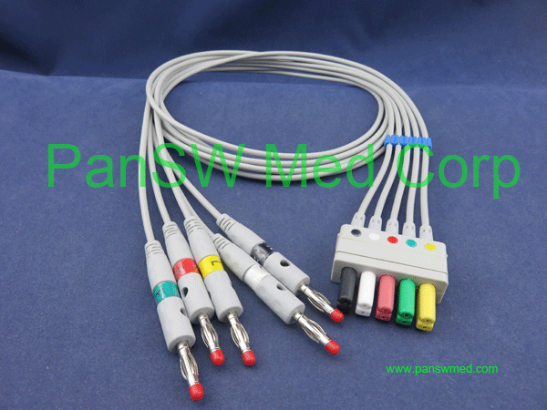 Compatible Siemens three Lead ECG leadwire set