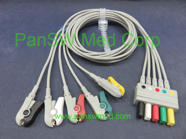 Compatible Siemens ECG Leads IEC Color Clip – PanswMed