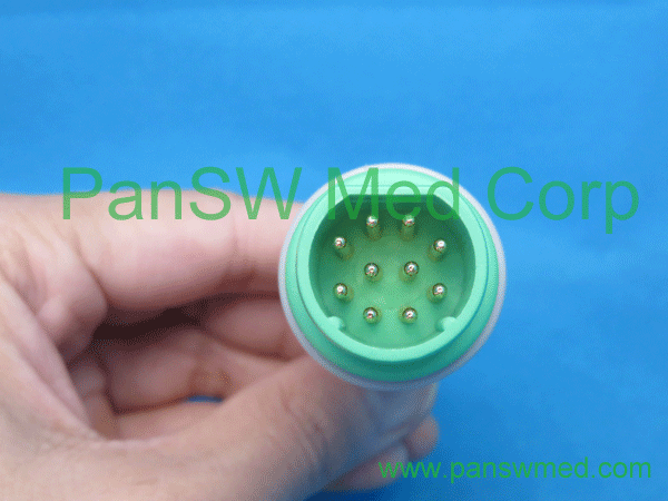 Compatible Siemens ECG Trunk Leads 5 Leads Grabber IEC Color (8) - PanswMed