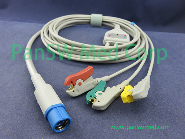 Compatible Siemens Drager 5592162 ECG Cable – PanswMed
