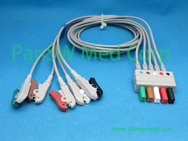 Compatible Siemens ECG Leads AHA 5leads - PanswMed