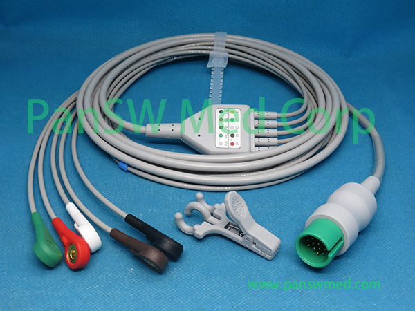 Compatible Spacelabs 700 0008 22 ECG Cable - PanswMed