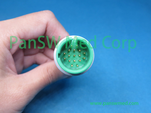 Compatible Spacelabs 700-0008-25 ECG cable connector