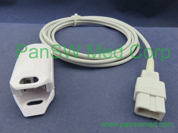 Compatible Spacelabs Masimo module SpO2 sensor connector with different key position