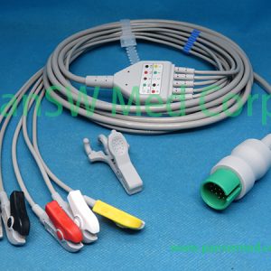 compatible spacelabs mcare 90496 90369 ultraview ECG cable – Pan-SW Med