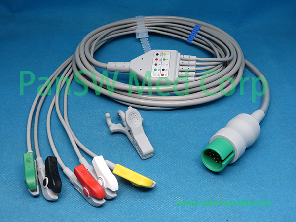 Compatible Spacelabs Mcare 90496 90369 Ultraview ECG Cable - PanswMed