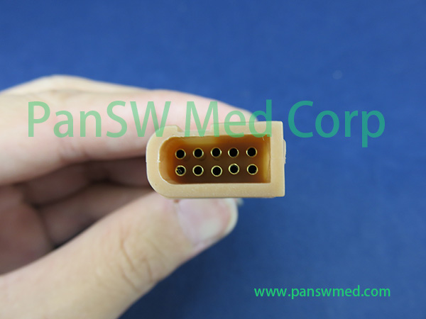 Connector detail for Spacelabs Medical 1700 / 90369 temperature probe