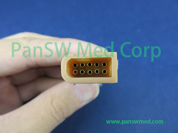 Connector detail for Spacelabs Medical 90469 / 90496 Ultraview temperature probe