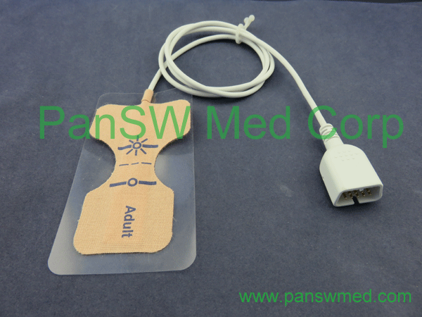 Compatible SpO₂ 2 Sensor Disposable For Nihon Kohden Adult Use – PanswMed