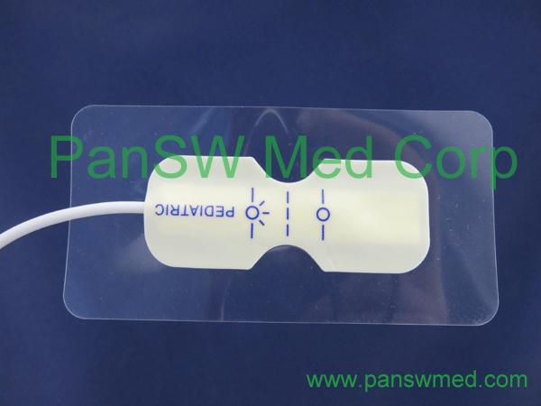 Compatible SpO₂ 2 Sensor Disposable For Nihon Kohden Pediatric Use Tape – PanswMed