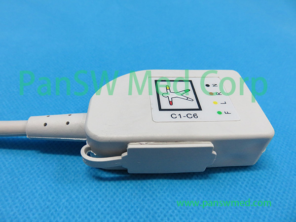 Compatible 10-lead ECG Trunk Cable For Medtronic Physio-Control LIFEPAK Trunk 3 – PanswMed