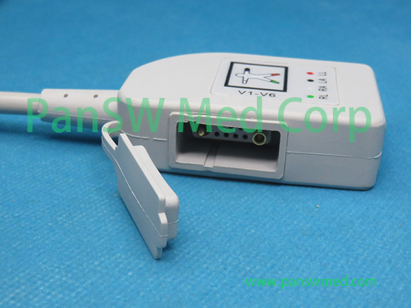 compatible ten leads ECG trunk cable for medtronic physio control lifepak trunk4 – PanswMed