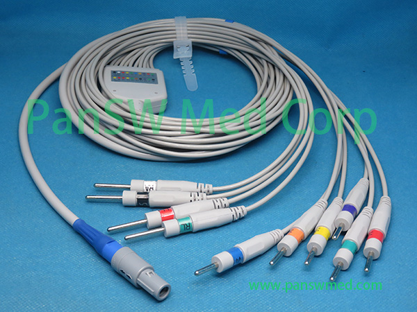 Compatible Welch Allyn Cardioperfect Pro ECG Cable AHA DIN – PanswMed