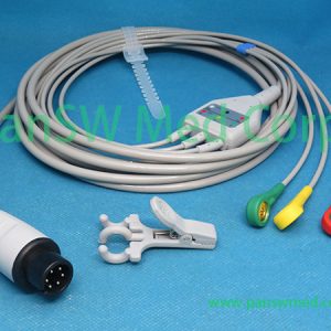 Compatible Zoll 8000-1005-01 ECG cable