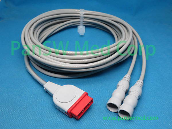 Compatible Dual Heads IBP Cable GE Medical B Brau – Panswmed