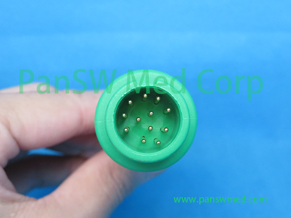Compatible Mindray BeneView 10-Lead ECG Cable Gallery connector view