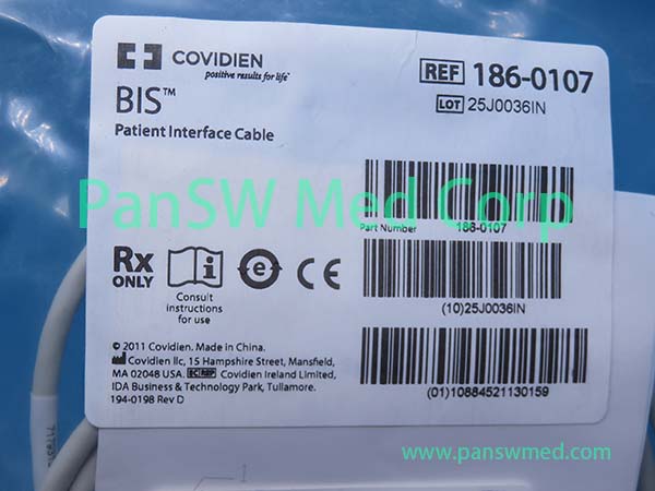 covidien Ref 186-0107 BIS connecting cable