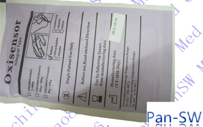 Disposable SpO2 sensor packaging