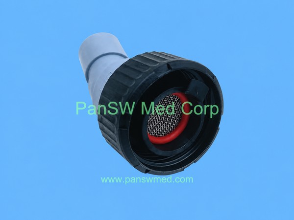 Dräger 8607977 45° RFID Breathing Hose Connector – New Original