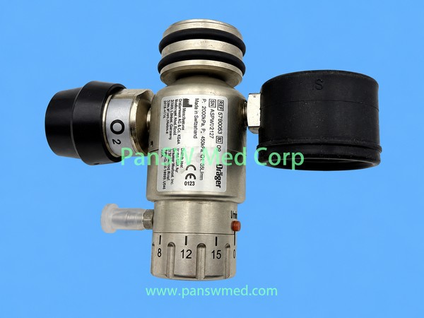 Dräger Alduk IV Oxygen Pressure Reducer 5790093 – G3/4 / DIN