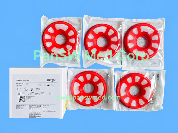 Dräger MX50115 Soda Lime Dust Filter for Anesthesia Machines — 5-Pack