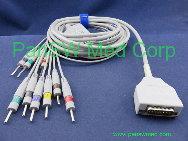 Fukuda ME Cardisuny ECG cable DIN connector